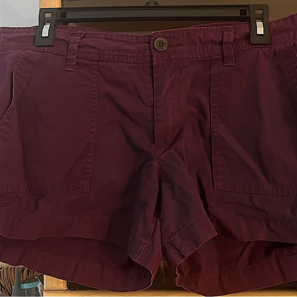 Purple Chino Shorts